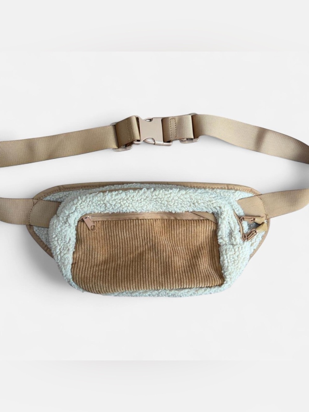 Sherpa Corduroy Belt Bag